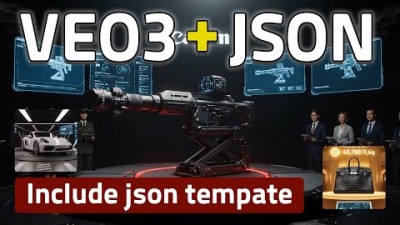 Google Veo 3를 전문가처럼 사용하는 방법 JSON (프롬프트 템플릿 포함)