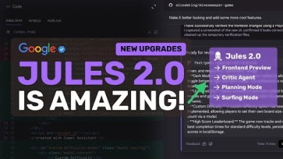 Google Jules 2.0(새로운 업그레이드): Jules의 이 새로운 업그레이드는 실제로 GPT-5보다 뛰어납니다!